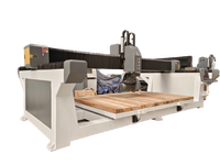 Scie à pont CNC 5 axes de haute qualité pour la découpe de pierre, logiciel inclus, pour granit et marbre automatique