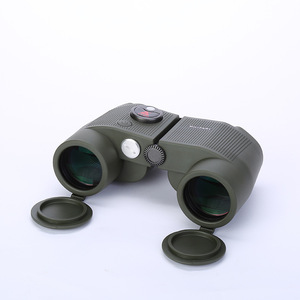 7X50 Binoculars Military Green Waterproof With Compass Outdoor Use - Product Image 2