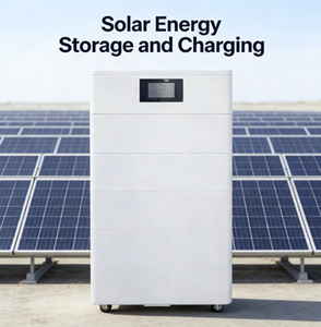Système de production d'énergie photovoltaïque hybride résidentiel 10 kW avec batterie lithium-ion murale solaire 20 kWh - Product Image 1