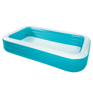 AJUNION 10 pieds PVC matériel gonflable rectangulaire <span class=keywords><strong>famille</strong></span> piscine arrière-cour jardin piscine gonflable - Product Image 6
