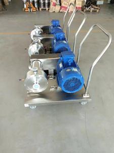 Mezclador de Alto Cizallamiento de 1000L, Precio de Fábrica GMP, Acero Inoxidable, Grado Alimenticio, Motor de Engranajes, Homogeneizador para Cosméticos y Productos Químicos - Product Image 2