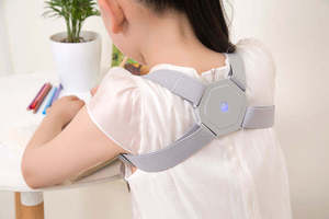Wholesale Intelligent Upper <b>Back</b> Clavicle <b>Brace</b> Smart Sensor Vibration Adjustable Shoulder Straightener Posture Corrector - Product Image 4