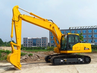 Excavadora de cadenas SE130 equipada con cabina nueva y aire acondicionado automático, flujo de aire cómodo para minería