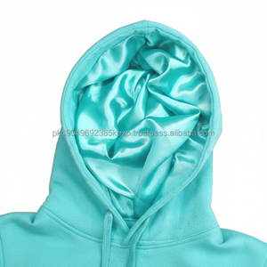 Vente en gros de sweat-shirts en satin de soie 100% coton, logo personnalisé, impression sérigraphique, tissu éponge lourd, pull oversize, DDP, ODM, vêtements personnalisés - Product Image 1