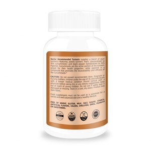 Suplemento de Cúrcuma de Alta Potencia con Curcumina 2250mg para Adultos, Apoya la Salud de las Articulaciones, Cápsulas de Cúrcuma - Product Image 5
