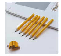 Crayons HB personnalisés avec nom imprimé, papeterie promotionnelle pour entreprises, vente en gros