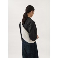 Sac Croissant en Cuir de Mouton Véritable pour Femme, Sac Hobo Rembourré, Sac Bandoulière Souple Type Dumpling, Sac à Main de Qualité Supérieure à Porter sous le Bras
