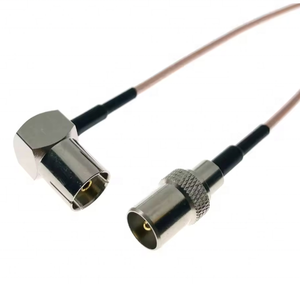 <span class=keywords><strong>Cable</strong></span> RG179 de TV por <span class=keywords><strong>Cable</strong></span>, Conector Macho a IEC DVB-T TV PAL, Conector IEC a TV RG-179, <span class=keywords><strong>Cable</strong></span> de Extensión Coaxial RF de 70 Ohmios, <span class=keywords><strong>Cable</strong></span> de Puente - Product Image 2