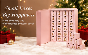 Boîte de compte à rebours de Noël personnalisée réutilisable en forme de livre, 24 tiroirs, carton rigide, design haut de gamme, bonbons, cadeaux, promotions de vacances - Product Image 4