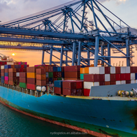 Agente logístico de envío directo en Shenzhen, China, envío DDP por mar, Reino Unido, UE, agente de carga para LCL + Express a través de Alibaba-Express