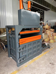 Nhôm có thể Baler phế liệu Đầm nén chai nhựa chất thải giấy thủy lực Baler máy với động cơ diesel - Product Image 4