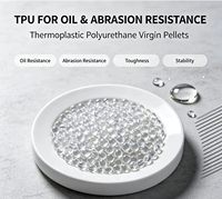 Granulés plastiques E1185A10HFFR000, matière première TPU ignifuge à faible émission de fumée, excellente résistance à l'abrasion et aux micro-organismes