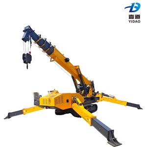 Jumbo m-16m tinggi pengangkat tinggi badan panjang Diesel/pengangkat laba-laba listrik 12 Ton kapasitas Manual + pengendali jarak jauh derek laba-laba CE - Product Image 2