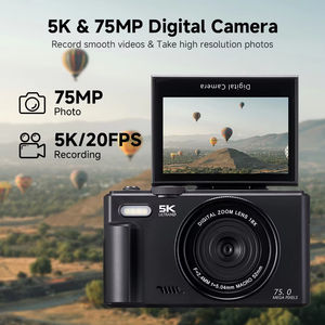 5K mikro tek kamera Flip ekran HD seyahat vdijital kamera öğrenci profesyonel fotoğraf makinesi - Product Image 3