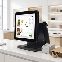 Machine de point de vente (PDV) multi-OS à double écran tactile, best-seller, avec imprimante, scanner, Wi-Fi 6 et NFC