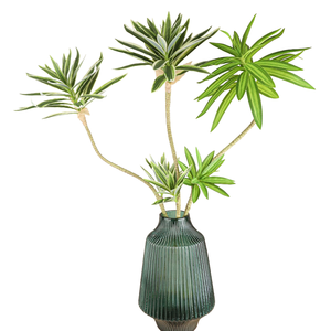 Música <span class=keywords><strong>artificial</strong></span> realista dos ramos da Índia, arranjo de vaso para sala de estar ou canto, suprimento de plantas em vasos - Product Image 1