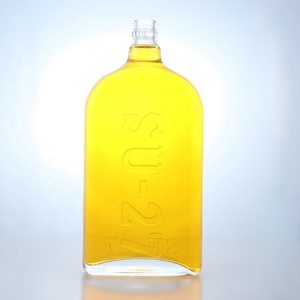 Botella de <span class=keywords><strong>Ron</strong></span> Super Flint Gin Vodka Tequila de gama alta personalizada de lujo de 500ml 700ml750ml con tapas - Product Image 2