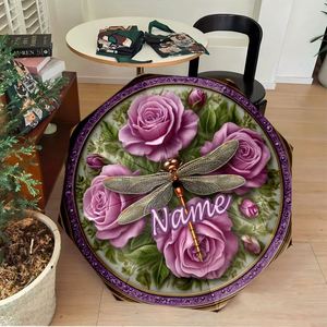 1 Parapluie Pliant Personnalisé Libellule Rose Sans Minimum de Commande, Cadeau Floral Personnalisé, Impression UV, Guarda Chuva Personalizado - Product Image 4