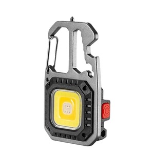 Mini Multi Functional Keychain <b>Light</b> With Screwdriver And Safety Hammer <b>Led</b> Type C <b>Rechargeable</b> For Hiking Camping Emergency - Product Image 2