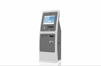 Distributeur automatique de kiosque de paiement par carte libre-service à écran tactile de gestion des visiteurs en libre-service de 22 pouces