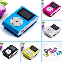 Lecteur MP3 portable créatif avec écran LCD et clip, prend en charge l'insertion de carte TF pour étudiants