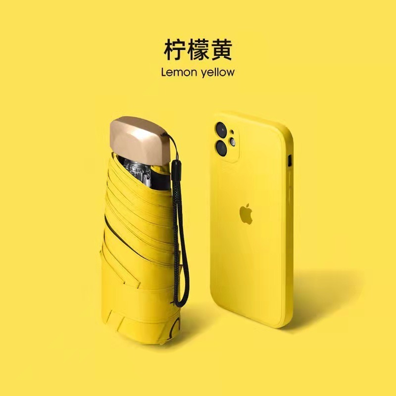 vibrant yellow-aluminum alloy flat umbrella stand