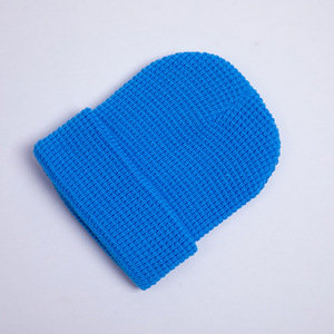 Winter Fischs chuppen muster Nahtlos Warm Hochela stizität Gestrickte Mütze Schädel kappe Waffel Strick mütze Waffel Thermische Schädel kappe - Product Image 3