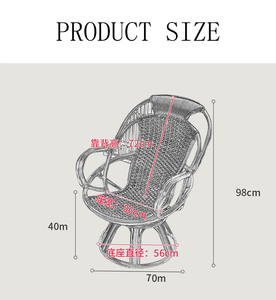 أثاث جديد من الراتان ، طاولة قهوة من الراتان ، ديكور منزلي من فيتنام - Product Image 2