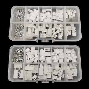 230Pcs PH 2.0mm/XH 2.54mm Pitch Terminal Kit / Housing / Pin Header JST Connector 2 3 4 5 Pin Male Female Plastic Shell Adaptor