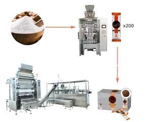 Ý tưởng Máy kinh doanh nhỏ cho bao bì dính đường Máy đóng gói nhiều làn cho đường hạt trắng - Product Image 3