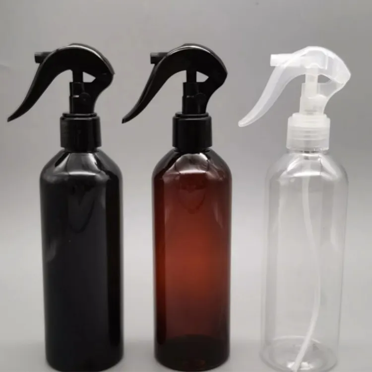 200ml 350ml 500ml plastik pet temizleme sıvısı ince sis tetikli püskürtücü şişe