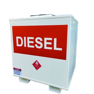 Réservoir cubique <span class=keywords><strong>d</strong></span>'approvisionnement en carburant sur site rentable SUMAC 1000L Doublure lavable amovible à double paroi Cadre antirouille galvanisé - Product Image 4