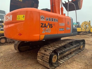 Excavatrice sur chenilles Hitachi Zx240 d'occasion Excavatrice Hitachi Offre Spéciale d'excavatrice Hitachi 24 tonnes d'occasion Système hydraulique parfait - Product Image 2