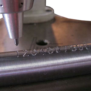 Metal Aluminum Iron Pneumatic Dot Peen Marking Machine 30-40mm/s Speed Standard <b>Letter</b> VIN Code Atornatic 110V/220V Manual - Product Image 6