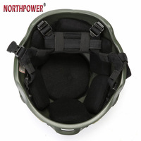 MICH CS PRATIQUE AVEC MONTAGE NVG ET CASQUE EN PLASTIQUE MICH 2002