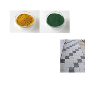 Couleur différente pigment d'oxyde de fer rouge pour la peinture ciment béton brique