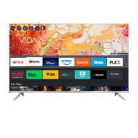 Televisor Inteligente Android 4K de 50 Pulgadas con Pantalla de Vidrio Templado, Retroiluminación LED WebOS, Televisor de 55, 65, 75 y 85 Pulgadas