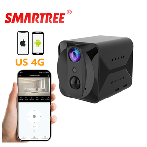 3MP USA 4G Sim Pin Thông Minh Mini CCTV Camera Tầm Nhìn Ban Đêm Và Chuyển Động Theo Dõi Mạng Nhà Hệ Thống An Ninh Nhà - Product Image 1
