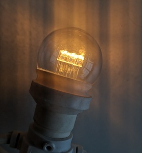 Bóng Đèn Vít E27 Bóng Đèn Trang Trí Hình Cầu G45 Đèn Nội Tuyến PC Trong Suốt 2000-2300K Màu Trắng Ấm - Product Image 5