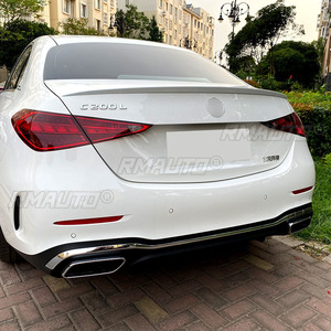 สปอยเลอร์ท้ายรถสปอยเลอร์สำหรับ Mercedes-Benz C-Class C200 W206 C43 C300 C260 C63 AMG ตัวถังท้ายรถสปอยเลอร์ฝากระโปรงหลัง - Product Image 6