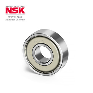 ตลับลูกปืนเม็ดกลมร่องลึก Nsk 6209 6216 Zz เหล็กโครเมียม เมตริก แถวเดียว P0 ผลิตในอินโดนีเซีย - Product Image 3