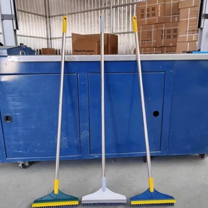 Three-in-One Toilet <strong>Cleaning</strong> <strong>Floor</strong> <strong>Brush</strong> with Long Handle Hand Design for Bathroom Tile <strong>Floor</strong> Slit Wall Corner Gap Brushing - Product Image 5