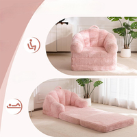Canapé-lit pliable rose minimaliste moderne, style tatami, canapé simple compact pour bureau, salon, balcon, chambre, salle de bain