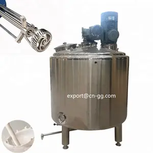 2000 lít jacketed hơi sưởi ấm trộn xe tăng