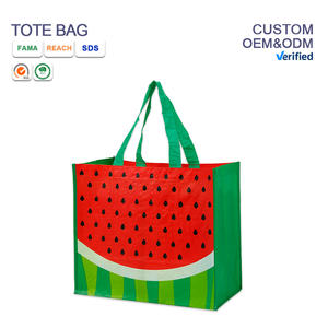 Bolsa de Compras Reutilizable de Polipropileno Laminado Tejido con Logotipo Personalizado - Product Image 2