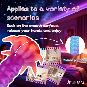 Plug anal extra-long en <span class=keywords><strong>silicone</strong></span> souple de qualité supérieure, forme irrégulière, stimulation du point G, jouets sexuels pour adultes hommes et femmes - Product Image 2