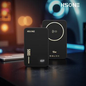 Chargeur sans fil portable F21 en alliage d'aluminium 3 en 1 avec design magnétique ultra fin, charge rapide 20W - Product Image 4