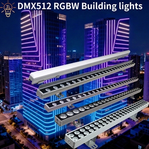 Faretto LED da Esterno <span class=keywords><strong>in</strong></span> Alluminio IP67 Impermeabile 24W/36W/48W/72W RGB/RGBW per Illuminazione di Facciate Edifici - Product Image 1