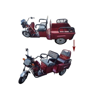 Trimoto Eléctrica Motocicletas Bicicleta Eléctrica de 3 Ruedas Triciclo Reclinado Rickshaw Eléctrico - Product Image 1