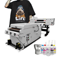 Fabrication Imprimante DTF 60cm avec double tête d'impression Imprimante DTF Machine d'impression A3/A2 Imprimante DTF Machine de transfert avec secoueur